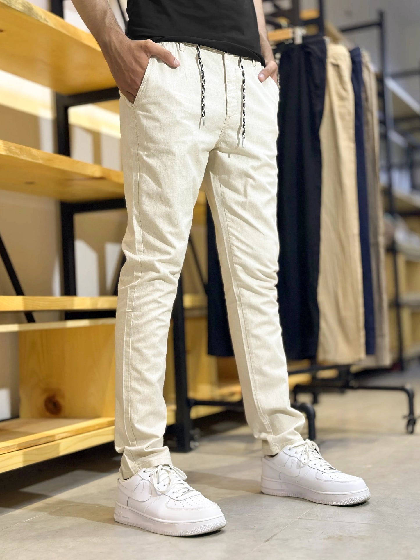 Men's Cotton Linen Trouser