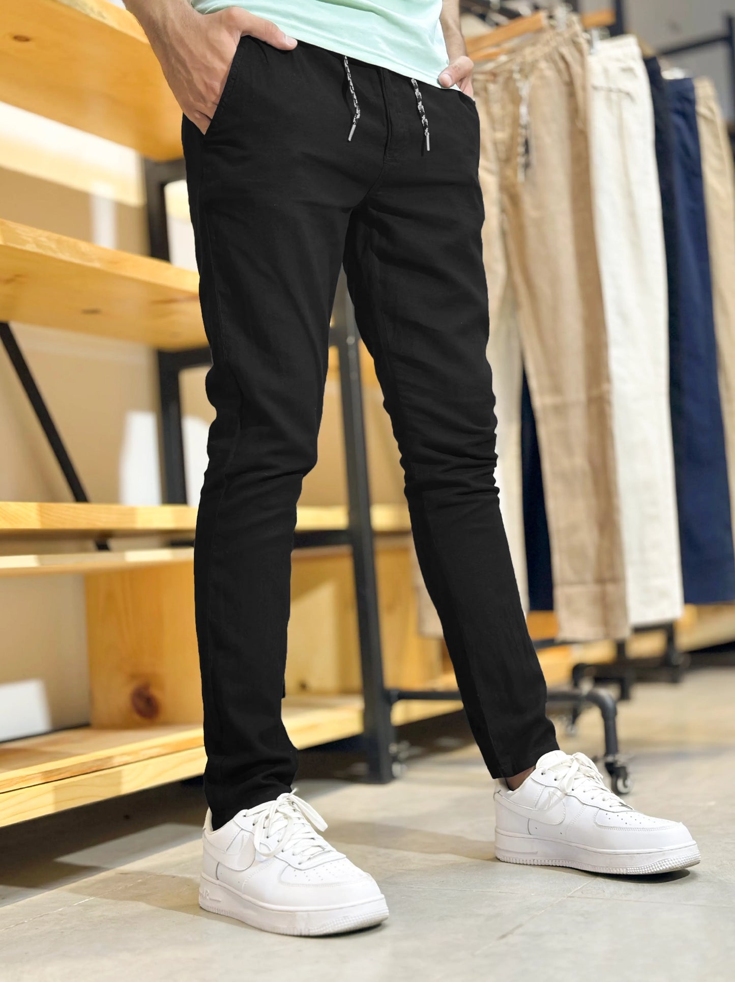 Men's Cotton Linen Trouser