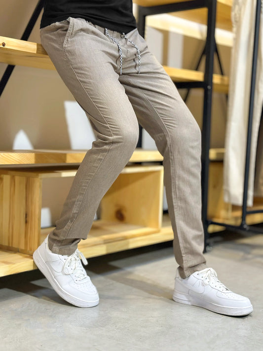 Men's Cotton Linen Trouser