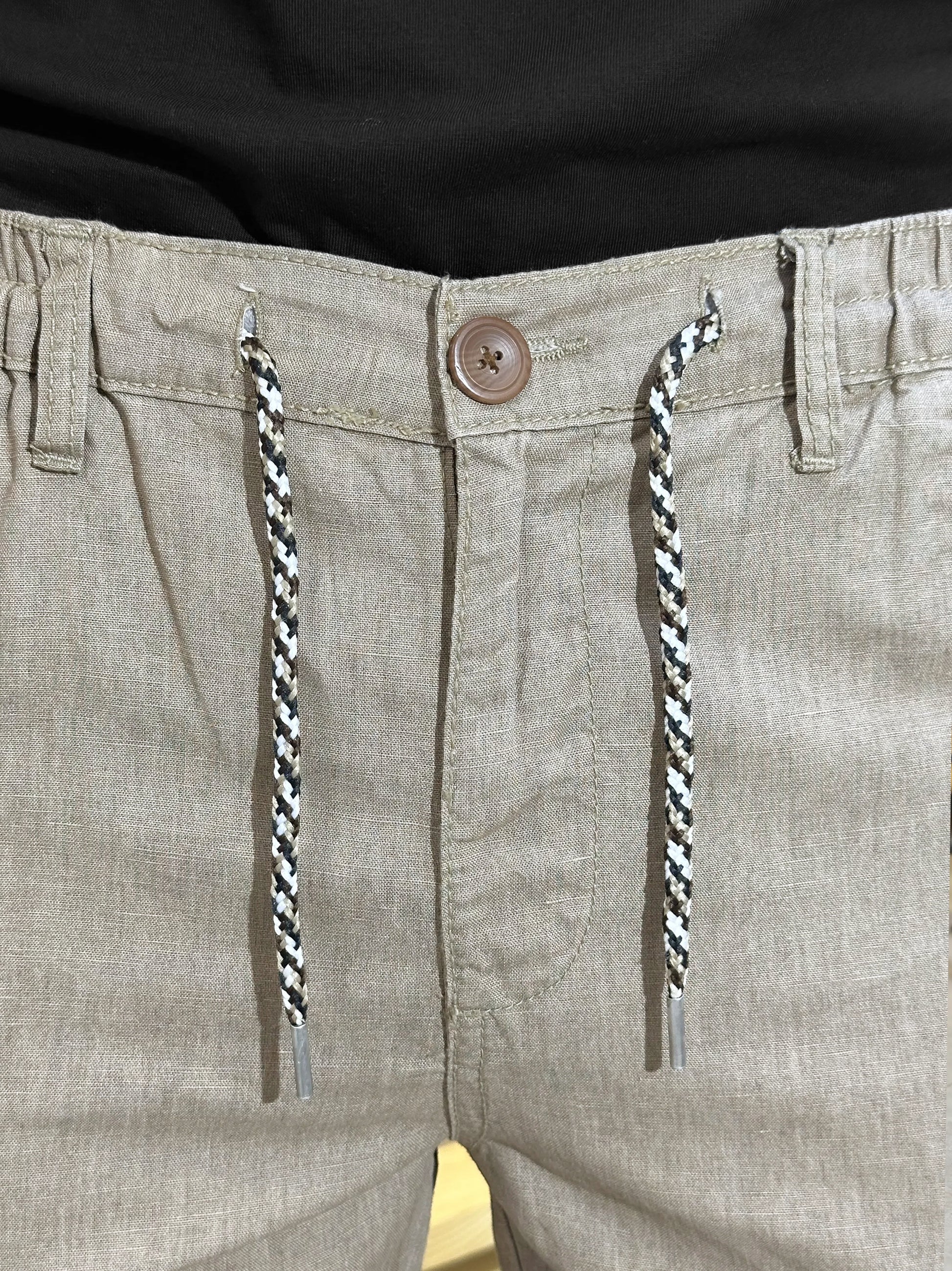 Men's Cotton Linen Trouser