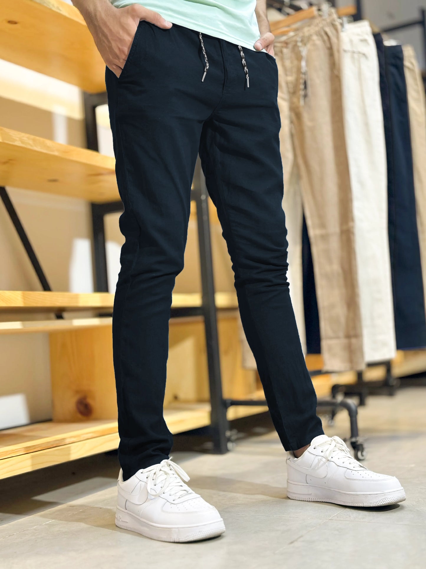 Men's Cotton Linen Trouser