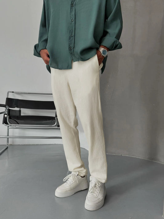 Men's Cotton Linen Trouser