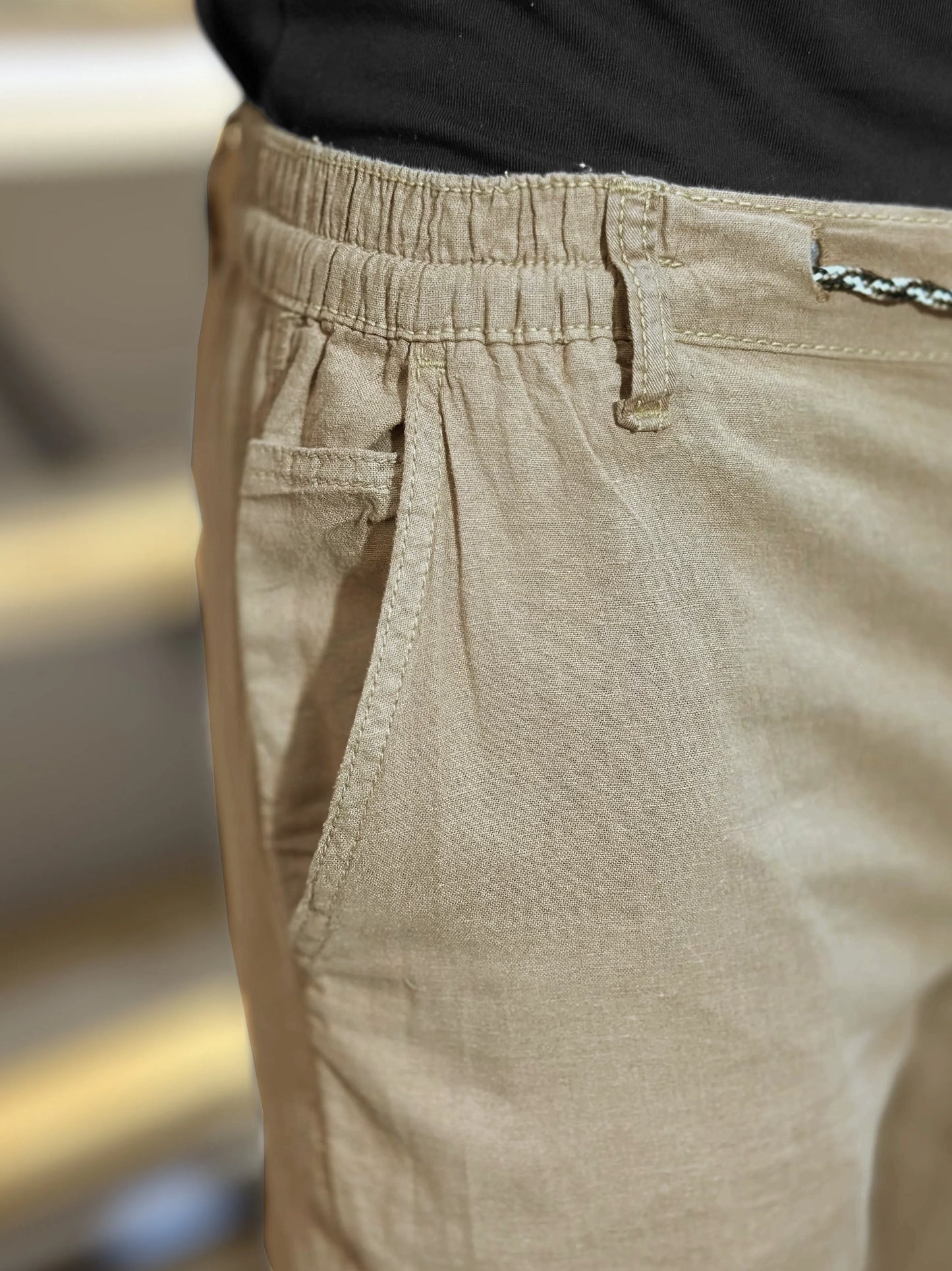 Men's Cotton Linen Trouser