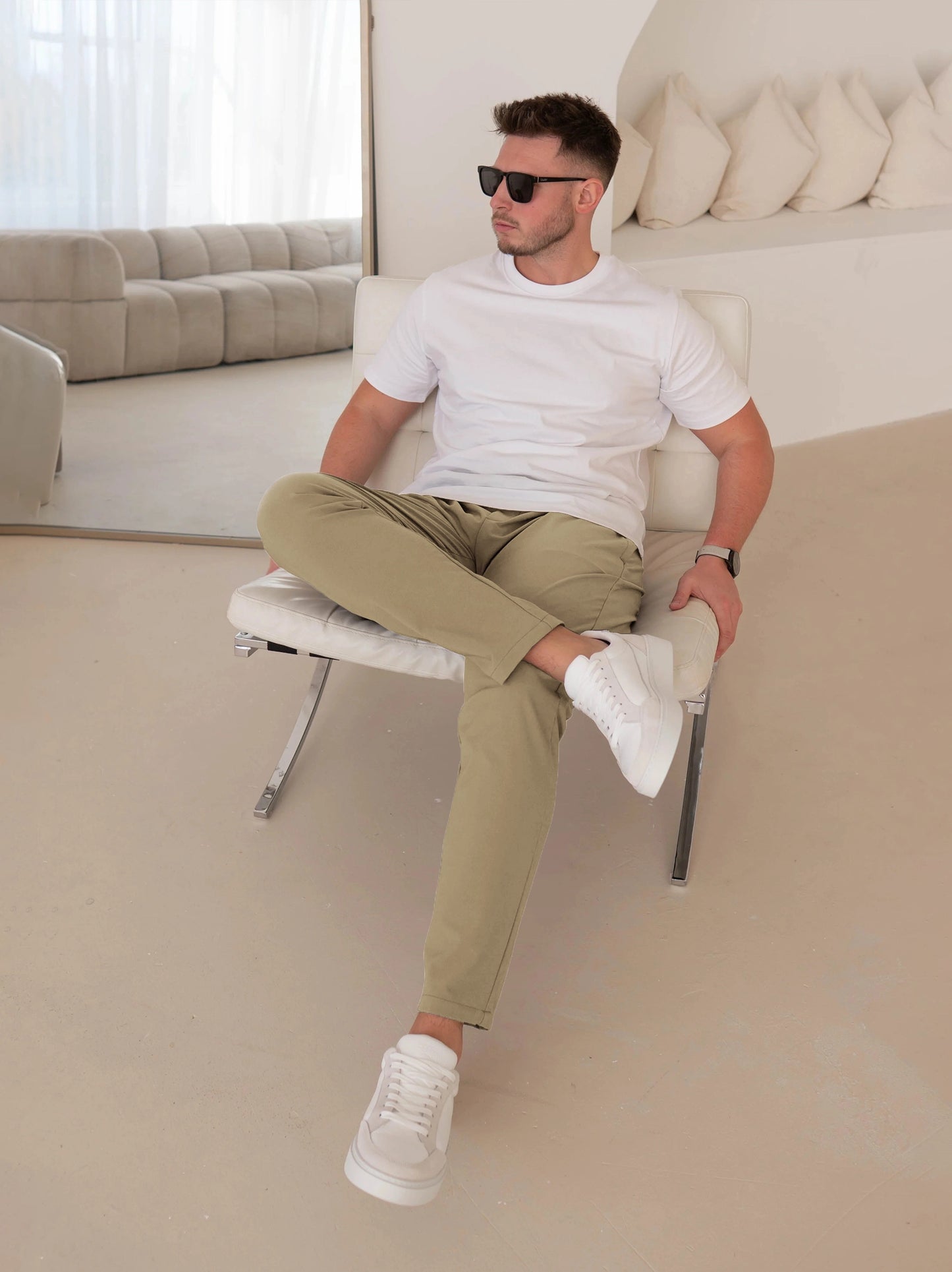 Men's Premium Cotton Stretch Trouser